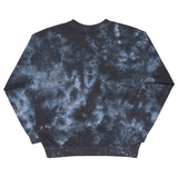 Black Crinkle Fleece Crew