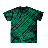 Side Slash Tee - Black/Green